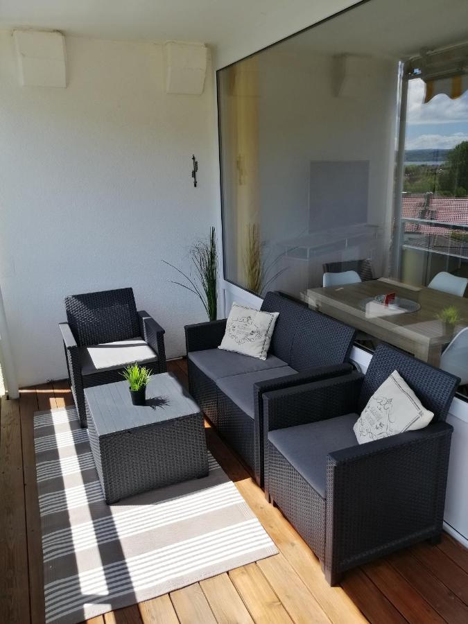 Sonnige Ferienwohnung Mit Seeblick Uhldingen-Mühlhofen Eksteriør billede